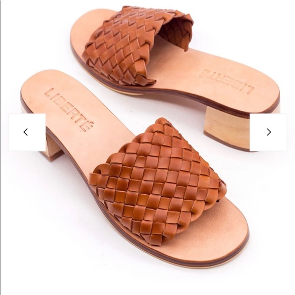 Liberté leather santorini woven mule - Picture 2 of 4